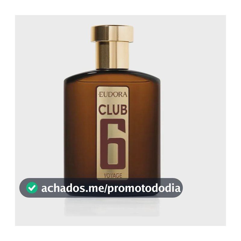 Club 6 Voyage Desodorante Colônia 95ml