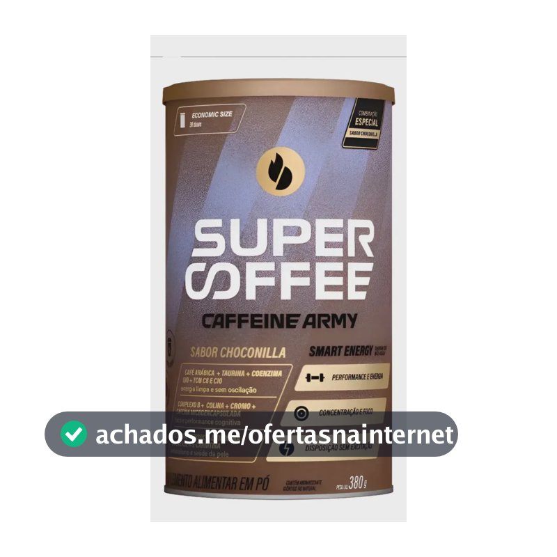 Supercoffee Choconilla - Economic Size 380g - Caffeine Army