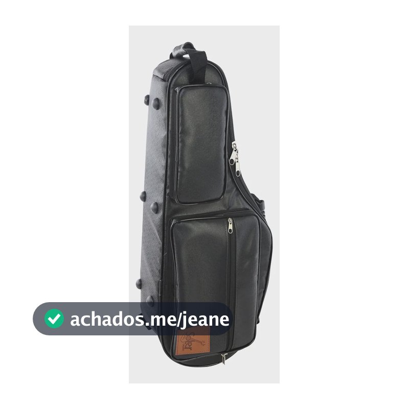 Bag Semi Case Sax Alto Capota Marítima Pelúcia Extra Luxo