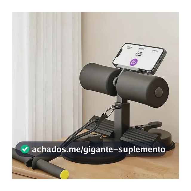 Suporte Abdominal Fitness Com Suporte Para Celular - Unissex