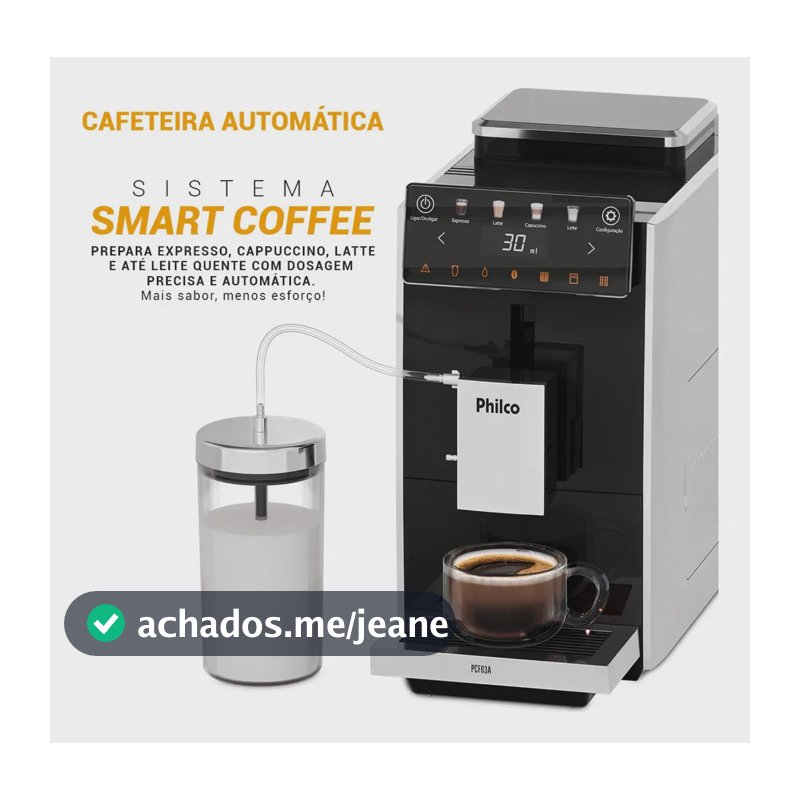 Cafeteira Pcf03a 220v Preto Com Cinza 127v
