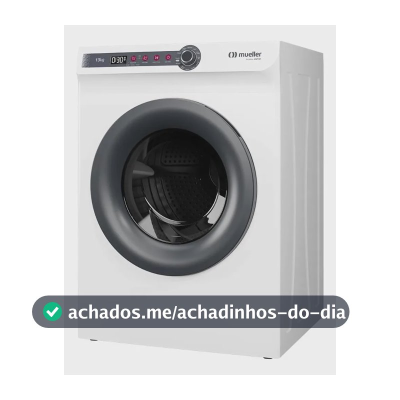 Secadora De Piso Mueller MSP13F 13kg Branca Com Sensor De Umidade