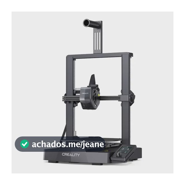 Impressora 3d Creality 3d Ender-3 V3 Se Preto Bivolt 127/220v Preto