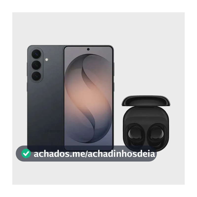 Galaxy S26 (256GB) - Preto + Galaxy Buds Core - Preto