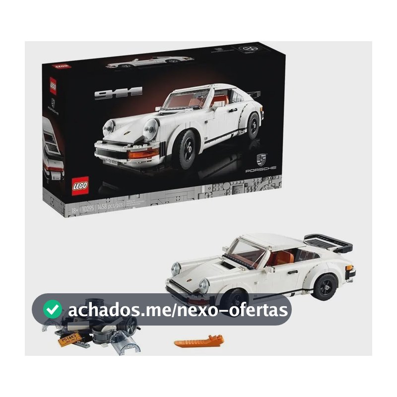 LEGO Icons Porsche 911 Kit de Construção; Carro Colecionável 10295