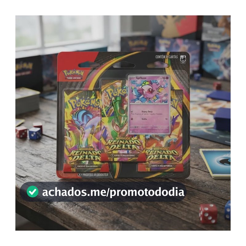 Blister Triplo Pokemon Reinado Delta Pokemon