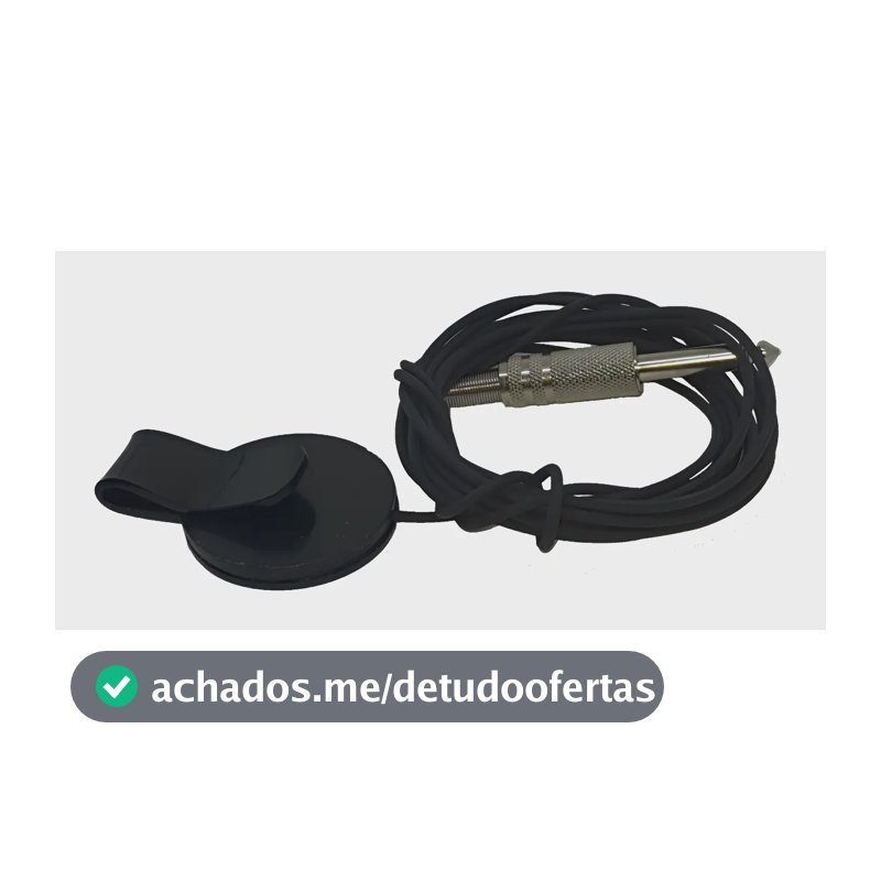 Captador Sonica Cristal Para Violão Viola Ukulele Clip