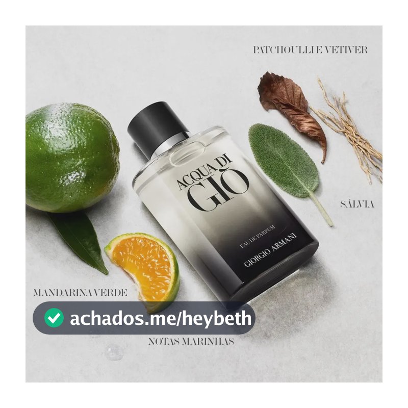 Perfume Masculino Giorgio Armani Acqua di Giò Eau de Parfum Refilável 100ml