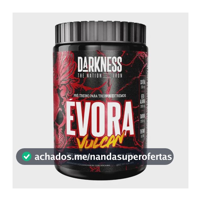 Pré Treino Évora Vulcan Spicy Melon 300g Darkness Spicy Mellon