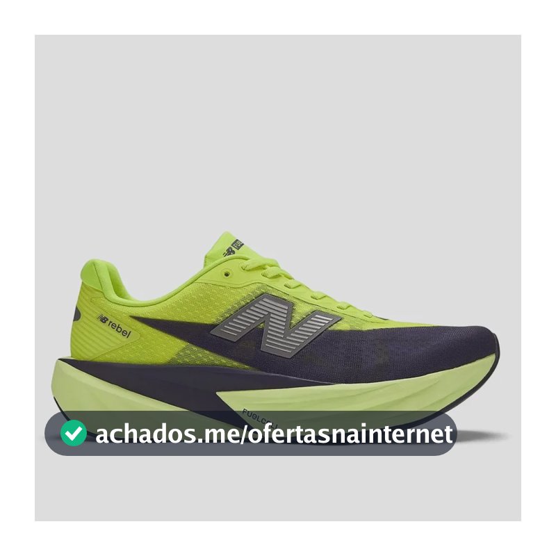 Tênis New Balance Fuelcell Rebel V5 Verde Neon Masculino Verde Neon 39 Br