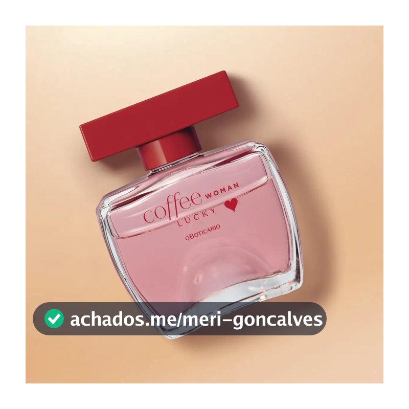 Coffee Lucky 100ml para feminino O Boticário