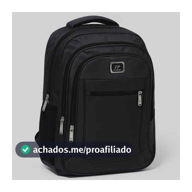 Mochila Grande Alça Reforçada Resistente Faculdade Trabalho