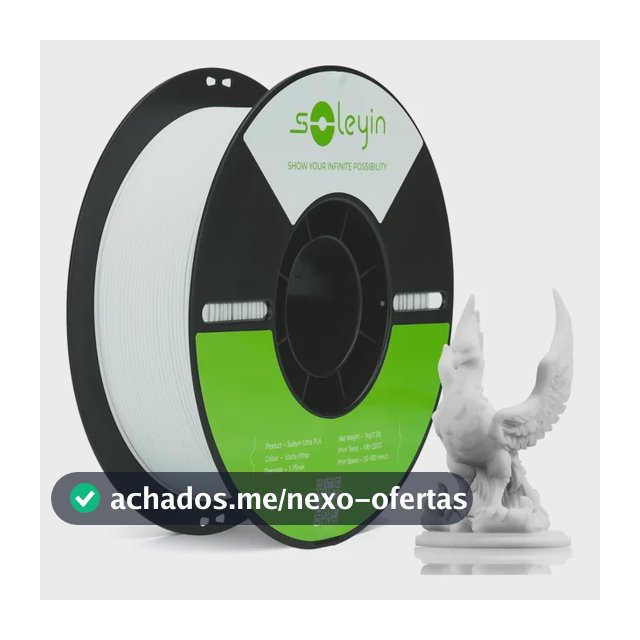 Filamento Creality Soleyin Ultra Pla 1kg 1.75mm Varias Cores