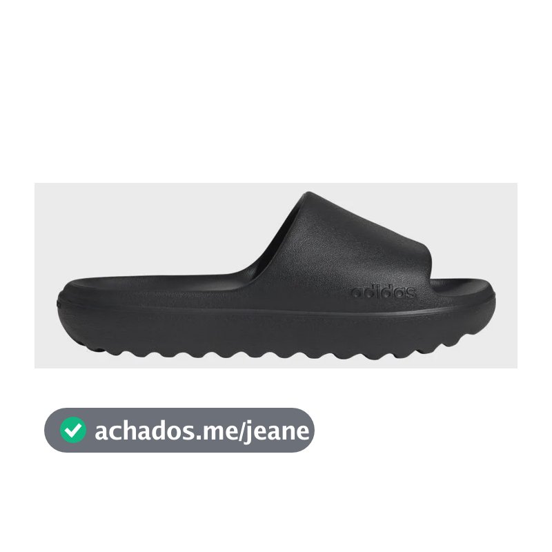Chinelo Adilette Lumia adidas Preto 42-43