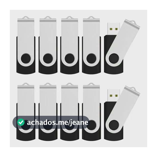 Unidad Flash Usb Juanwe 16gb X 50 Paquetes Negra Con Agujero