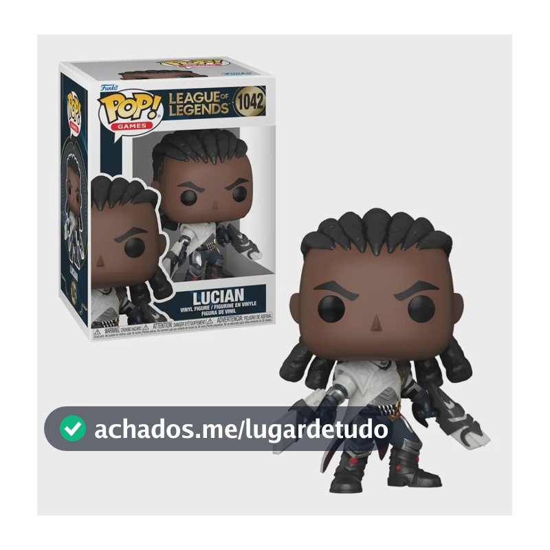 Boneco Funko Pop! League Of Legends - Lucian