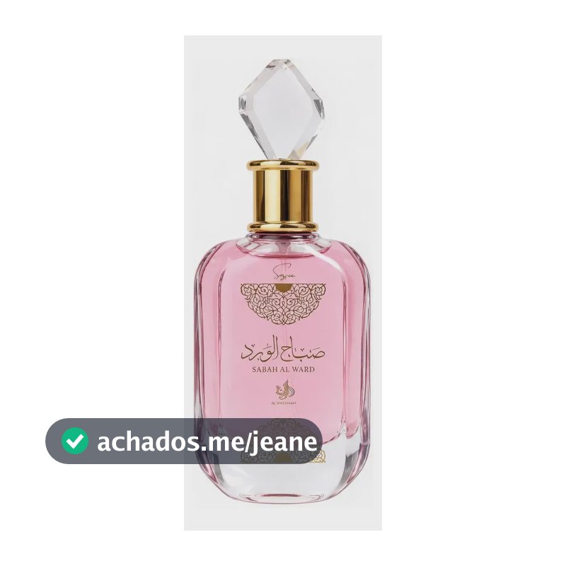 Perfume Árabe Sabah Al Ward Sugar Al Wataniah 100 Ml