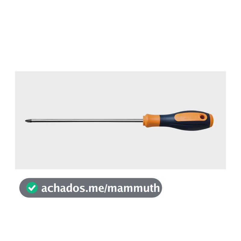 Chave Fenda Tramontina Ponta Cruzada 6x150mm