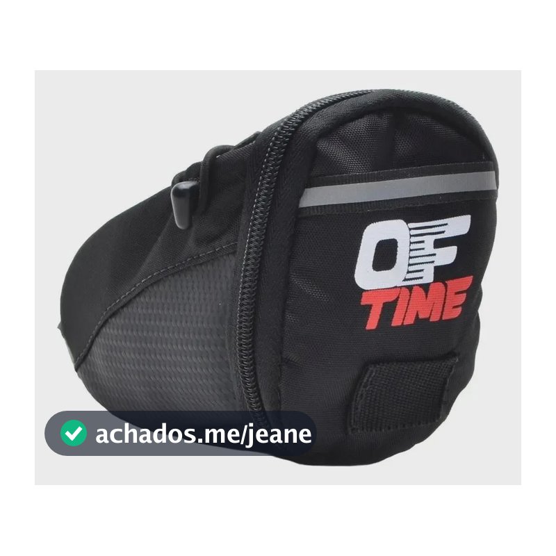 Bolsa De Selim Offtime Slim Emborracha Com Zíper