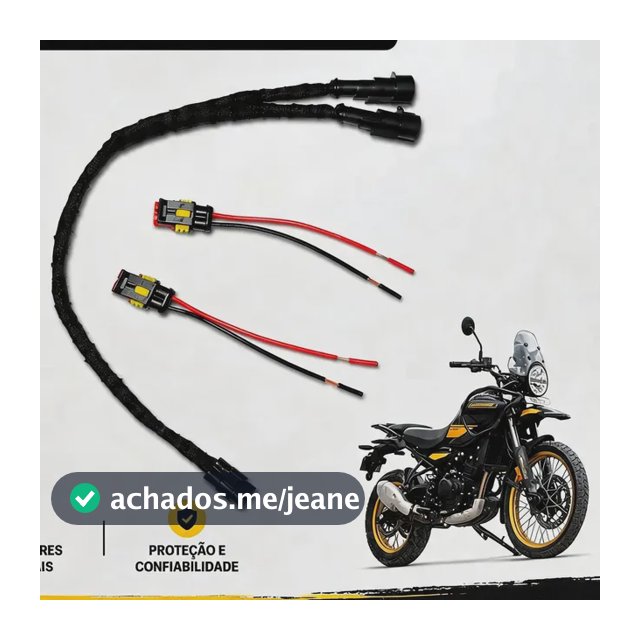 Chicote Acessórios Himalayan 450 Plug Play - 2 Saídas Brinde