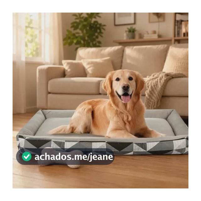 Cama Pet Extra Grande Cachorro Gato  Xg Fundo Impermeável
