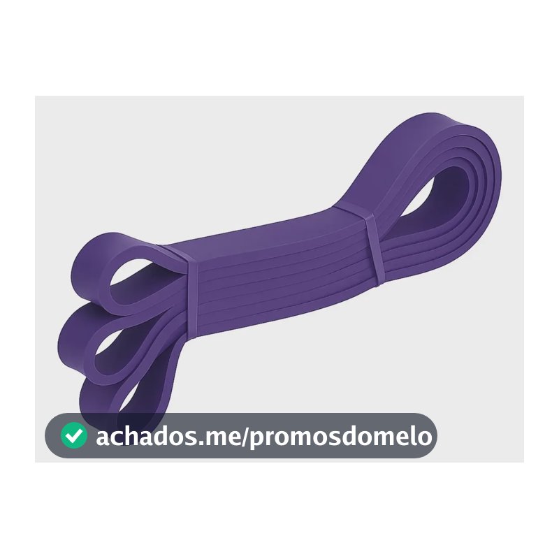 Super Band 3.2 Forte Faixa Elástico Extensor Treinamento Roxo