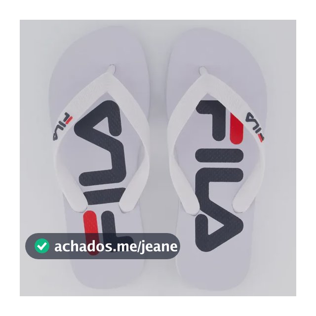 Chinelo Fila Fingers Feminino Branco 37-38 Branco - 37-38