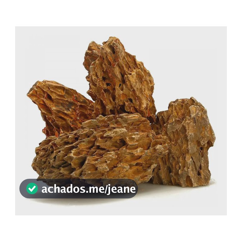 Rocha Natural Dragon Stone Para Layout Aquário Plantado 1 Kg