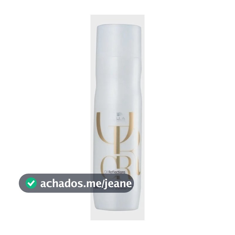 Shampoo Wella Oil Reflections Luminous 250ml Brilho E Hidratação