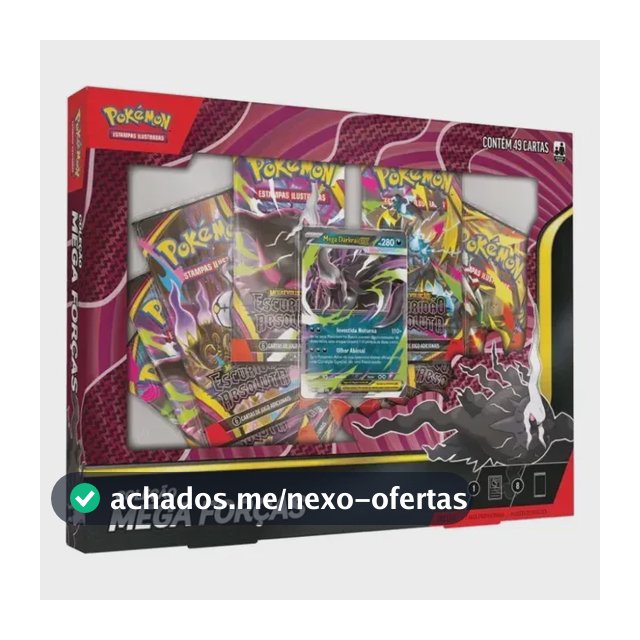 Box Pokémon TCG Mega Forças - Mega Darkrai ex