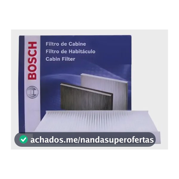 Filtro Cabine Ar Condicionado Original Bosch Hb20 2012-2024