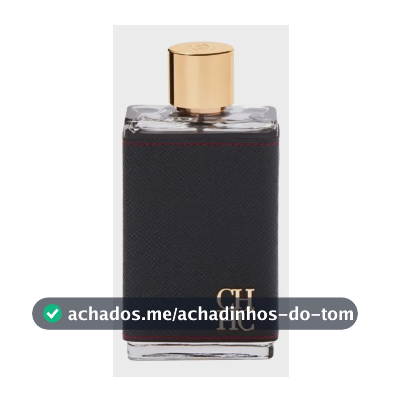 Perfume Carolina Herrera CH Men Eau De Toilette 200ml Masculino