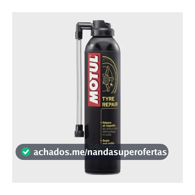 Motul P3 Tyre Repair – Reparo Instantâneo de Pneus com ou sem Câmara 300ml