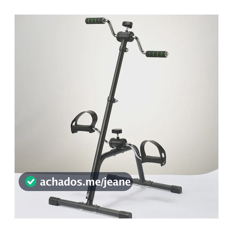 Mini Bike Fisioterapia Portátil Bicicleta Com Apoio De Mãos