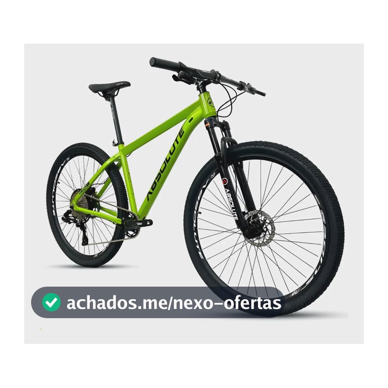 Bicicleta Absolute Nero 5 Level Nova 12v Aro 29 Pçs Absolute Verde Metálico 17