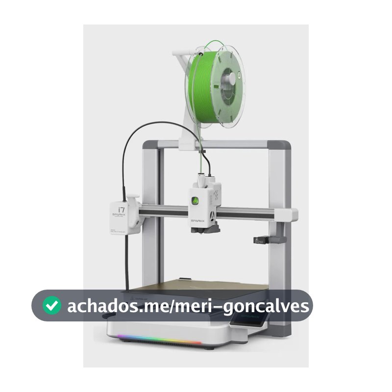 Impressora 3D multicolorida de alta velocidade Creality Sparkx I7