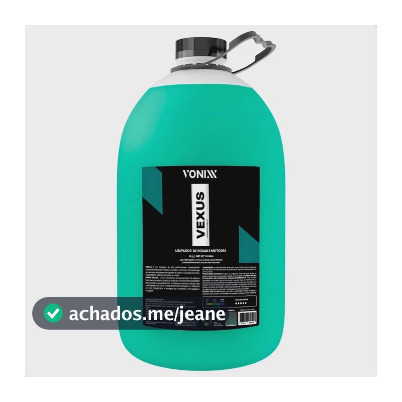 Limpador de rodas e motores Vexus 5 Litros Vonixx