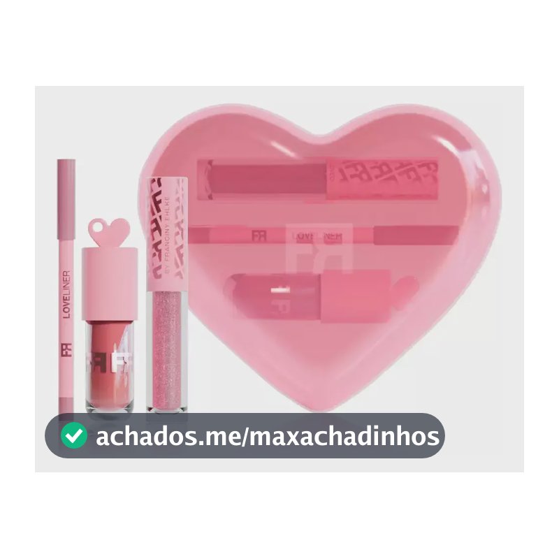 Kit Fran Lover Gloss Labial E Lapis Labial By Franciny Ehlke