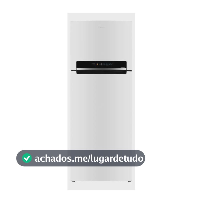 Geladeira Midea Frost Free Duplex 491L Inverter com Wi-Fi, Branca