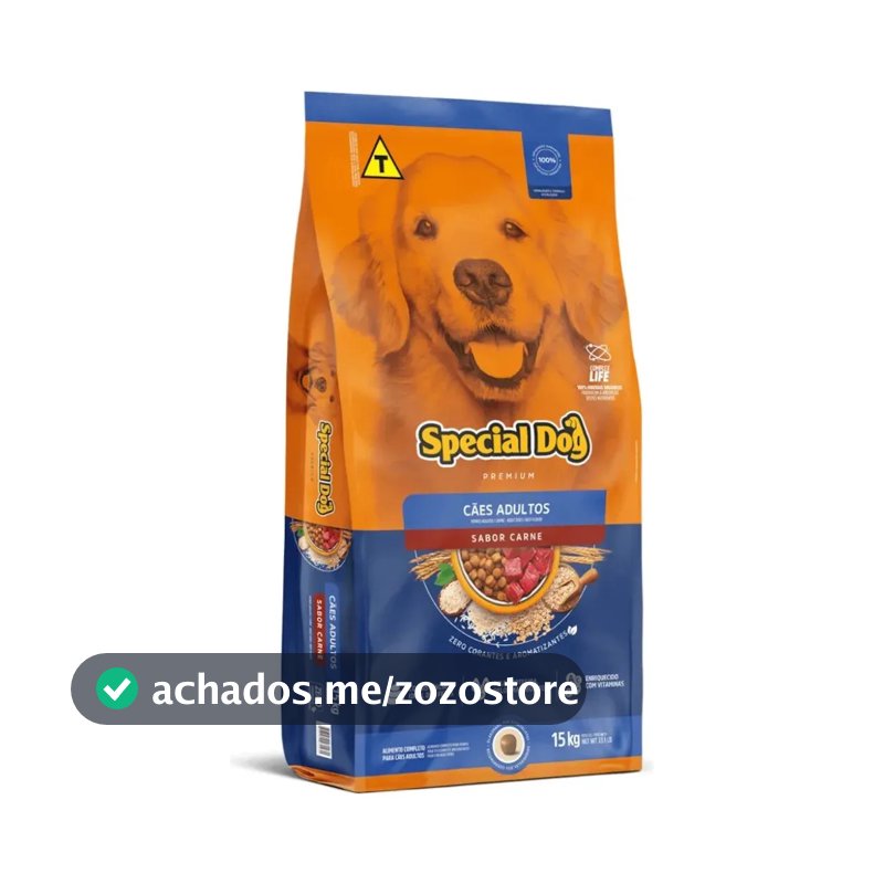 Special Dog Adulto Sabor Carne 15kg