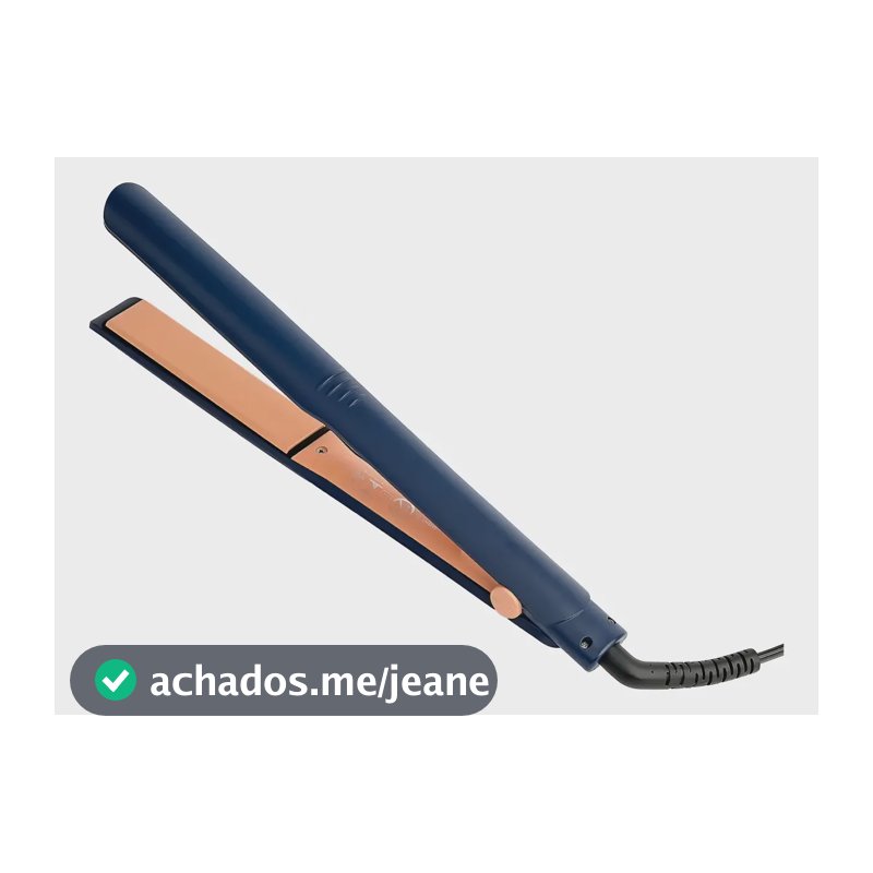 Prancha Taiff Gloss Blue Cerâmica com Macadâmia, Argan e Queratina