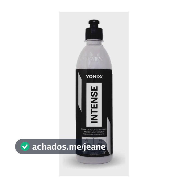 Vonixx Intense Revitalizador de Plásticos Internos Automotivo