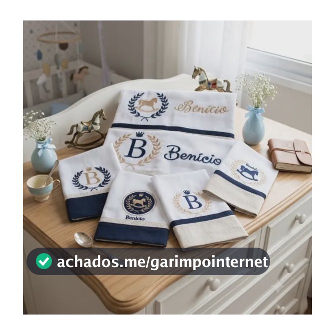 Kit Fralda Ombro Passeio Paninho Boca Nome/arte Envio Rapido Branco