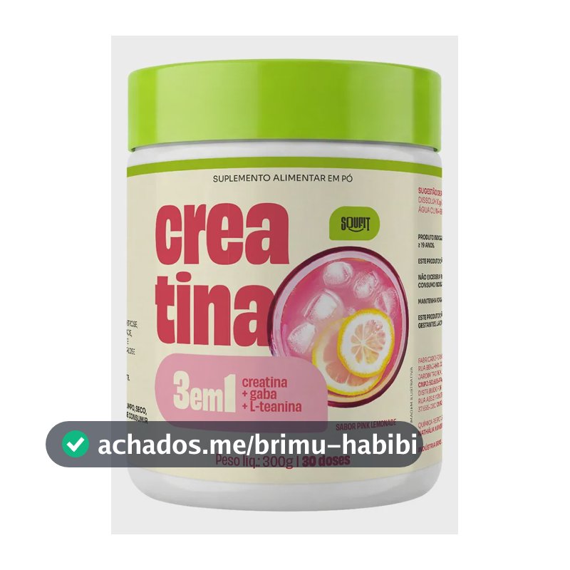 Creatina Monohidratada 300g Soufit- Sabor Pink Lemonade Pink Lemonade