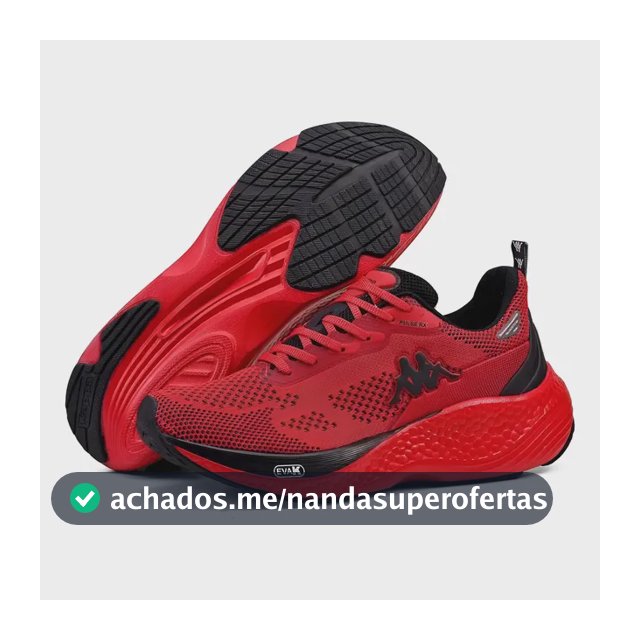 Tênis Kappa Pulse Rx Unissex Corrida Conforto