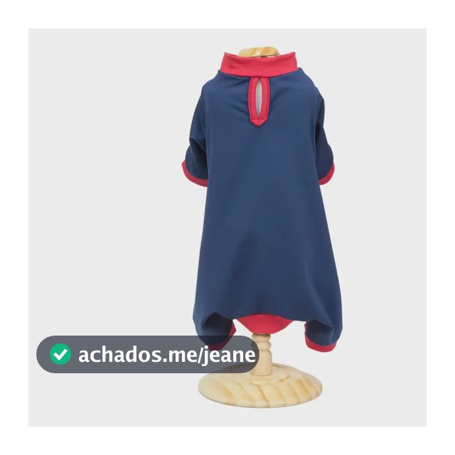Roupa Pet Macacão Sport Dry Fit Com Proteção Ultra Violeta