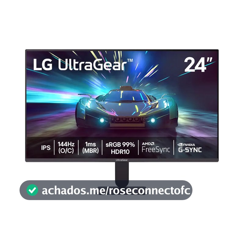 Monitor LG UltraGear™ 24G411A-B 24",FHD, 144Hz, 1ms (MBR), NVIDIA G-SYNC, AMD FreeSync, HDR10