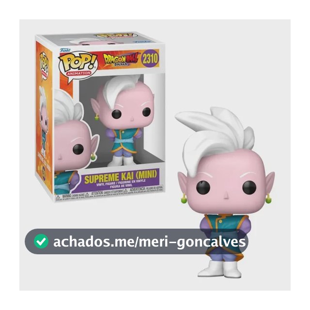Boneco Funko Pop! Dragon Ball Daima - Supremo Senhor Kaioh