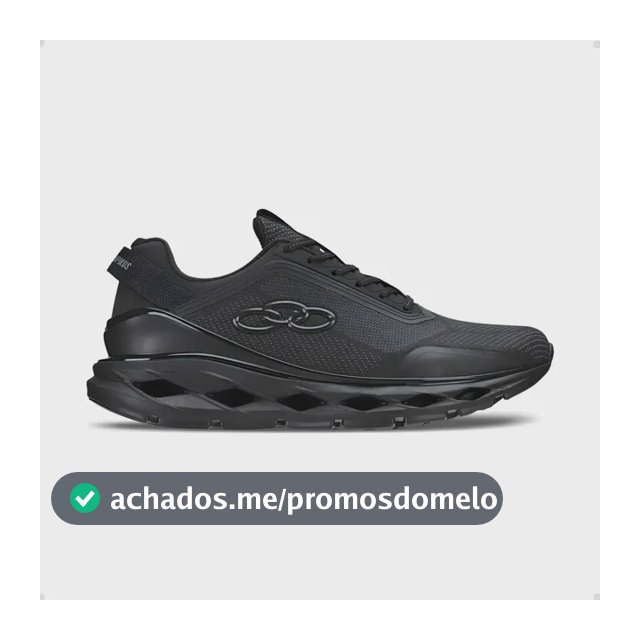 Tênis Esportivo Olympikus Masculino Beats Corrida Moderno Preto 46 Br