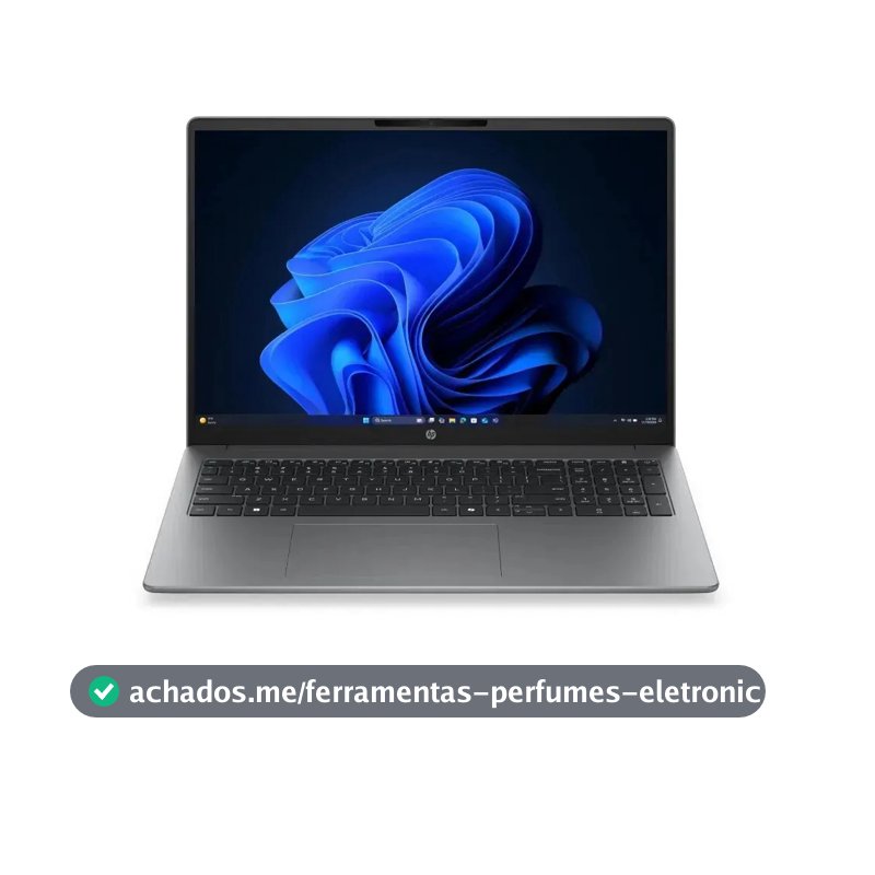 Notebook HP 200 G2i Intel Core 5-120U 16" Intel Graphics RAM 8GB (1x8GB) DDR5 5200 SSD 512GB PCIe4x4 Windows 11 Home SL - E30QFAT#AK4